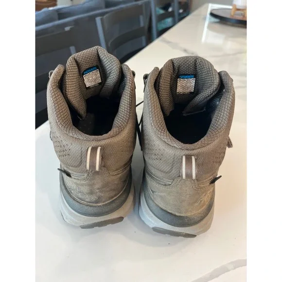 Hoka One One Challenger Mid Gore-Tex Hiking Boots Brown Women 10 Gorpecore Trail - Picture 6 of 11